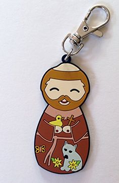 854386004240 Saint Francis Of Assisi Charm Clip