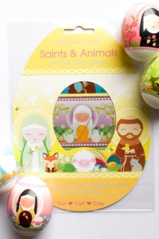 854386004677 Saints And Animals Easter Egg Wraps