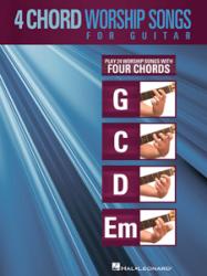884088516918 4 Chord Worship Songs For Guitar Guitar Songbook (Printed/Sheet Music)