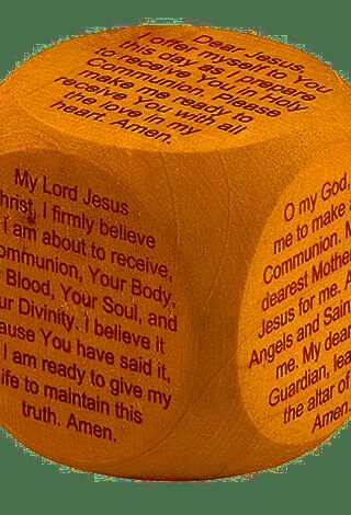 886083450914 Prayer Cube First Communion