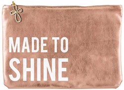886083700439 Made To Shine Metallic Pouch