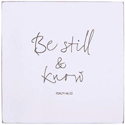 886083715945 Be Still (Plaque)