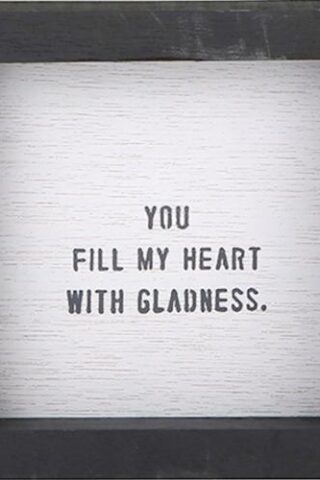 886083817311 You Fill My Heart Word Board (Plaque)