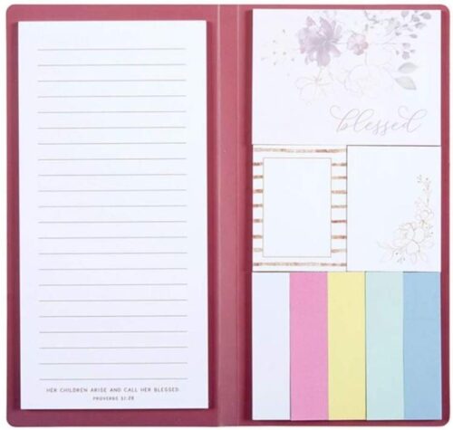 886083823145 Blessed Personal Organizer Stationary Set