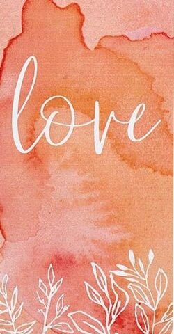 886083887529 Love Vertical Standing Block
