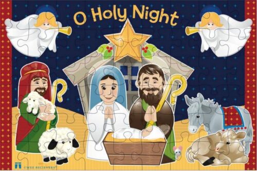 897757002063 Nativity 2 In 1 Floor Puzzle