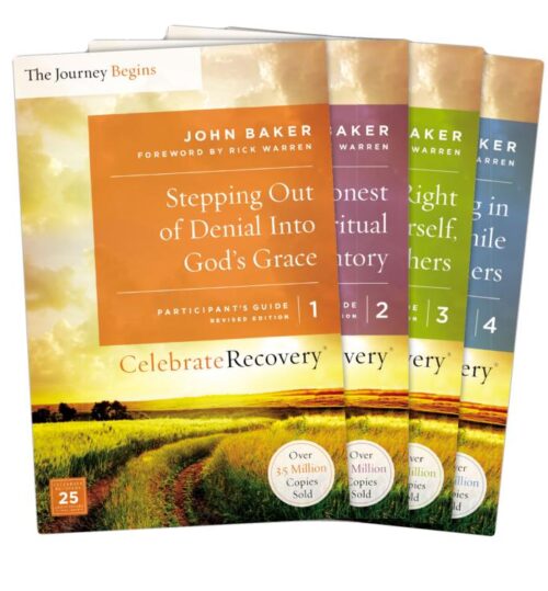 9780310083108 Celebrate Recovery Updated Participants Guide Set Volumes 1-4 (Student/Study Gui