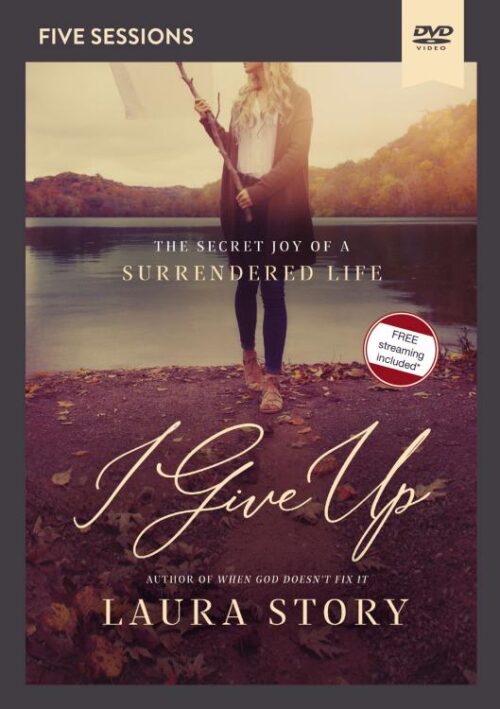 9780310103899 I Give Up Video Study (DVD)