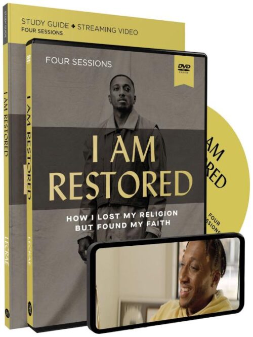 9780310133896 I Am Restored Study Guide With DVD