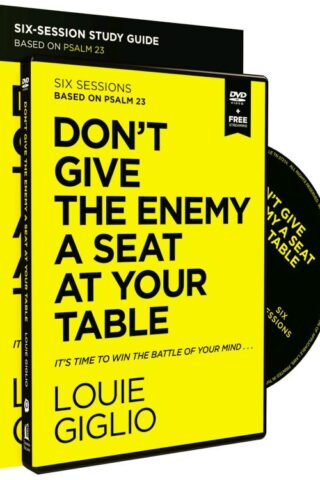 9780310134275 Dont Give The Enemy A Seat At Your Table Study Guide With DVD (Student/Study Gui