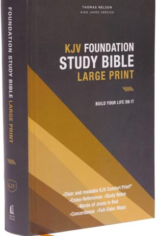 9780785259497 Foundation Study Bible Large Print Comfort Print