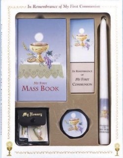 9780899428642 My First Mass Eucharist Edition Deluxe Boxed Set Boys