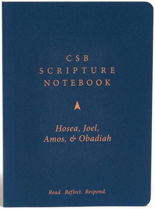 9781087731292 Scripture Notebook Hosea Joel Amos Obadiah