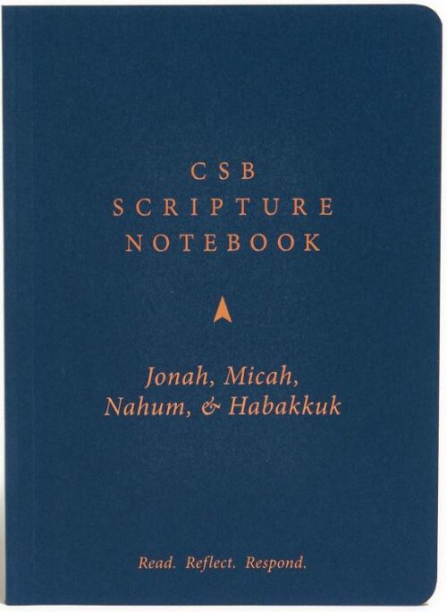 9781087731353 Scripture Notebook Jonah Micah Nahum Habakkuk