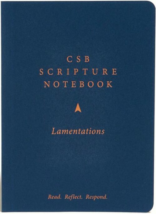 9781087731407 Scripture Notebook Lamentations