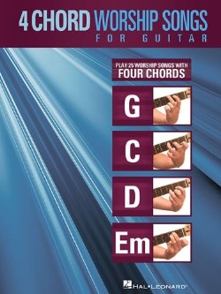 9781423496441 4 Chord Worship Songs For Guitar : Play 25 Worship Songs With Four Chords (Print