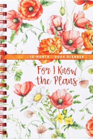 9781424567331 For I Know The Plans 2024 Planner