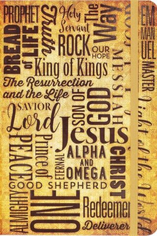 9781441329950 Names Of Jesus Dot Matrix Notebook