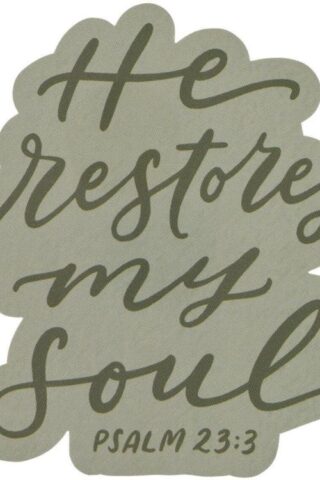 1220000720749 Inspirational Decorative Die-Cut Refrigerator Scripture Magnet for Women & Men: