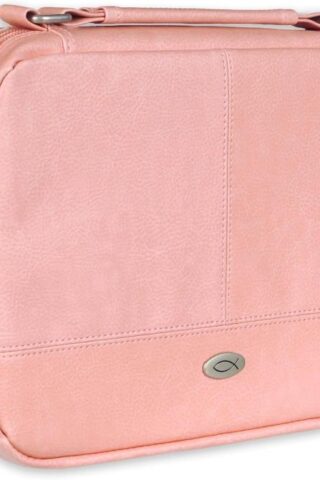 1220000721494 Inspirational Vegan Leather Two-fold Organizer Bible Cover for Women