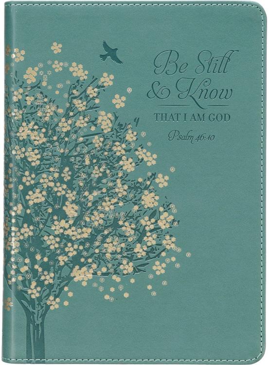 9781642725278 Classic Journal Be Still And Know Psalm 46:10 Floral Inspirational Scripture Not
