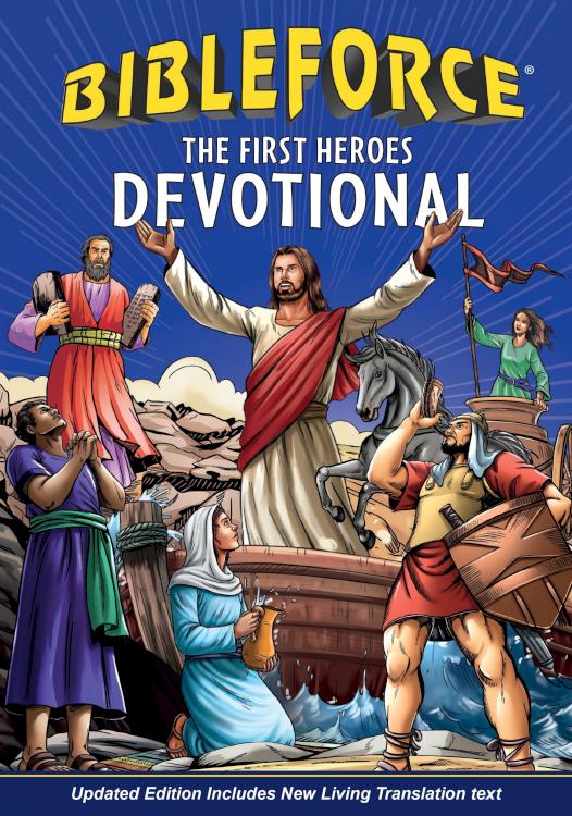 9798400515224 BibleForce Devotional : The First Heroes Devotional - Updated Edition Inclu
