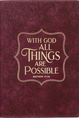 9798896780533 With God All Things Are Possible Classic Journal