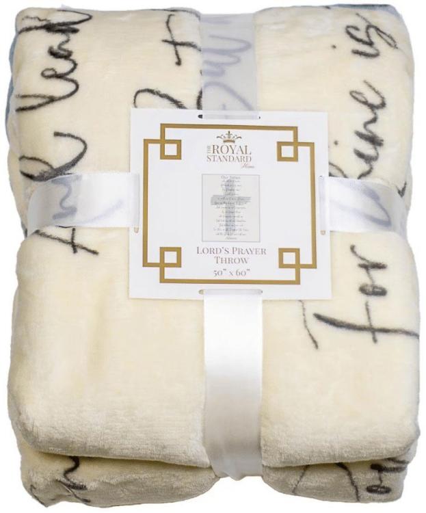 191080161009 Lords Prayer Throw