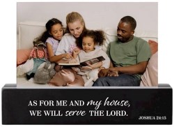 096069276555 As For Me And My House We Will Serve The LORD Photo Block