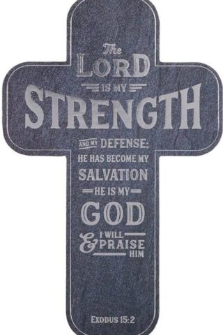 1220000133815 The Lord is My Strength Cross Bookmark Set - Exodus 15:2