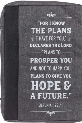 1220000135185 Men/Women's Bible Cover I Know The Plans Jeremiah 29:11