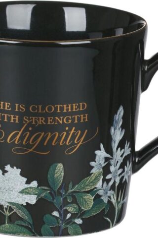 1220000322943 Ceramic Novelty Scripture Coffee & Tea Mug for Women: Strength & Dignity - Prove