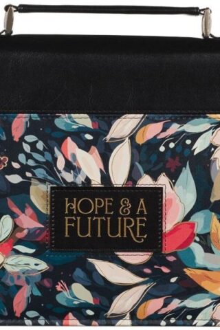 1220000326330 Fashion Vegan Leather Bible Cover for Women: Hope and a Future Inspirational Bib