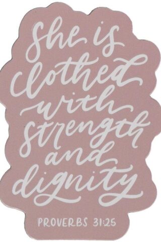 1220000328181 Inspirational Decorative Die-cut Colorful Refrigerator Scripture Magnet for Wome