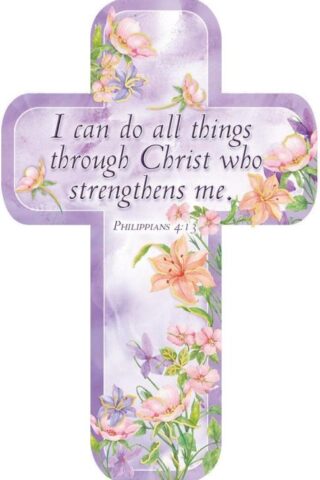 6006937066465 I Can Do All Things Cross Bookmark Set - Philippians 4:13
