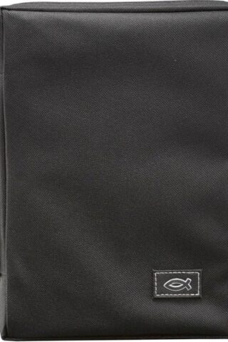 6006937108486 Men or Women's Bible Cover Secure Zipper Jesus Fish