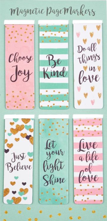6006937138407 Sparkle Collection Magnetic Pagemarkers