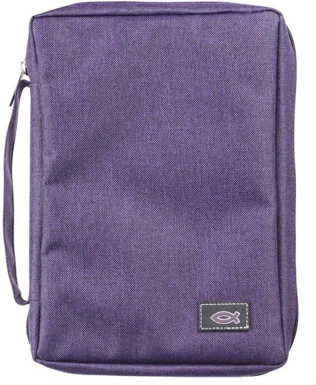 6006937139596 Men/Women's Bible Cover Jesus Fish