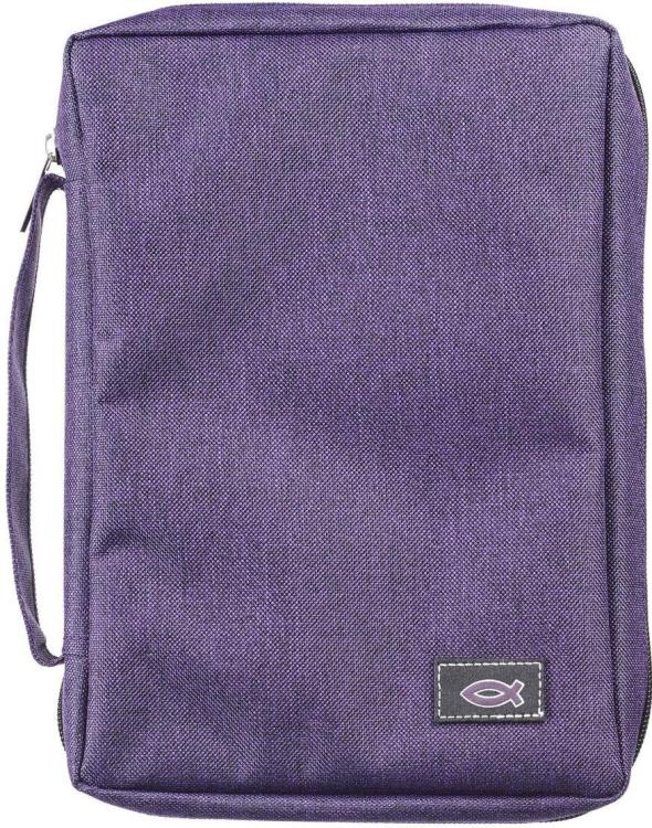 6006937139657 Men/Women's Bible Cover Jesus Fish