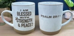 785525318945 I Am Blessed With Strength And Peace Psalm 29:11