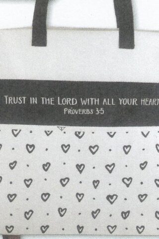 886083576744 Proverbs 3:5 Inspirational Handbag