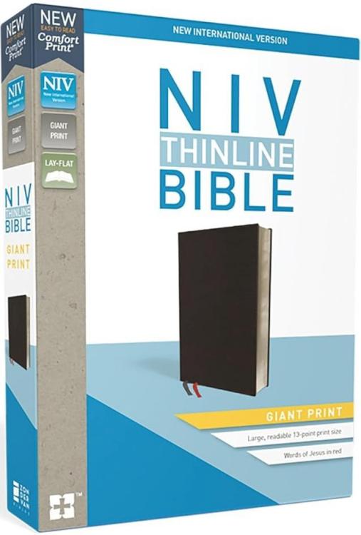 9780310448600 Thinline Bible Giant Print Comfort Print