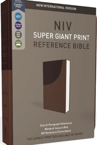 9780310449379 Super Giant Print Reference Bible Comfort Print