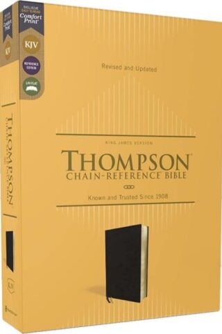 9780310459231 Thompson Chain Reference Bible Comfort Print