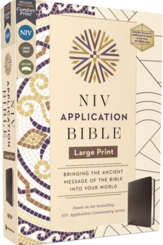 9780310465287 Application Bible Large Print Comfort Print