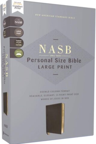 9780310465980 Personal Size Bible Large Print 1995 Text Comfort Print
