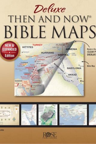 9781628628593 Deluxe Then And Now Bible Maps (Deluxe)