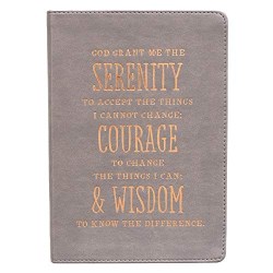 9781642720204 Serenity Prayer Classic LuxLeather Journal
