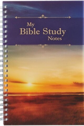 6006937132047 My Bible Study Notes Wirebound Notebook
